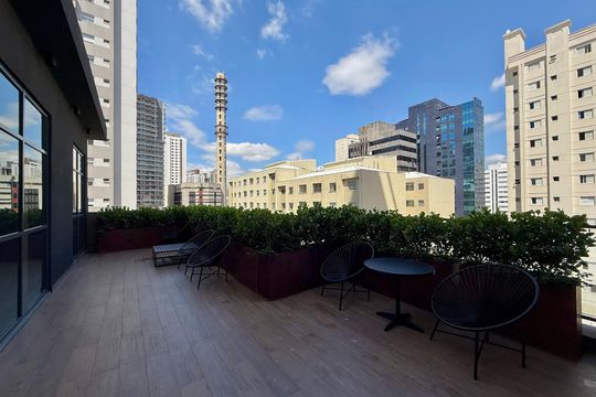 Área Comum de kitnet/studio à venda com 1 quarto, 24m² em Vila Cordeiro, São Paulo