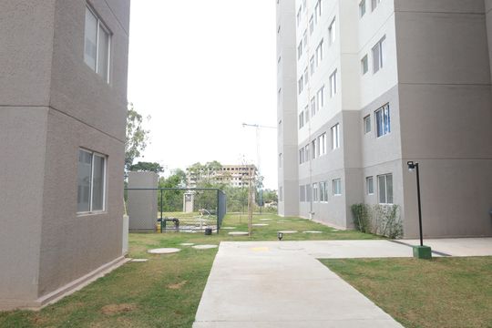 Área comum de apartamento para alugar com 1 quarto, 42m² em Fazenda Caguaçu, São Paulo