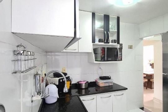 Cozinha de apartamento à venda com 2 quartos, 75m² em Inhaúma, Rio de Janeiro