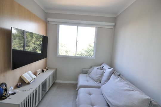 Sala de apartamento à venda com 2 quartos, 35m² em Parque Vitoria, São Paulo