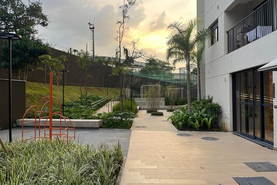 Área comum de apartamento à venda com 2 quartos, 55m² em Vila Anastácio, São Paulo