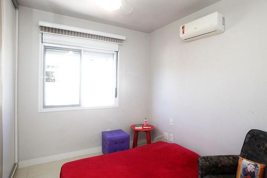 Quarto 1 Suíte de apartamento à venda com 3 quartos, 88m² em Santana, Porto Alegre