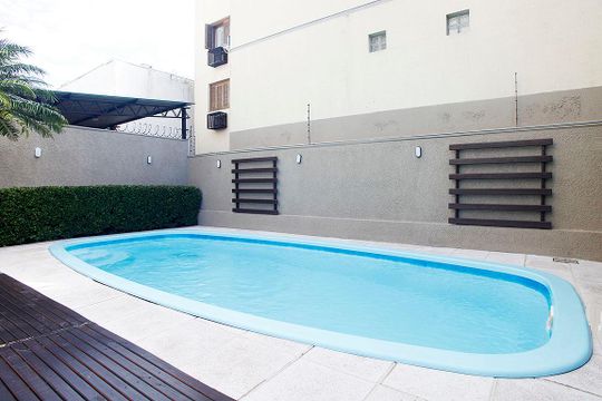 Área Comum - Piscina de apartamento à venda com 3 quartos, 88m² em Santana, Porto Alegre