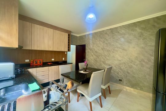 Cozinha de casa para alugar com 2 quartos, 250m² em Jardim Santa Lidia, Guarulhos