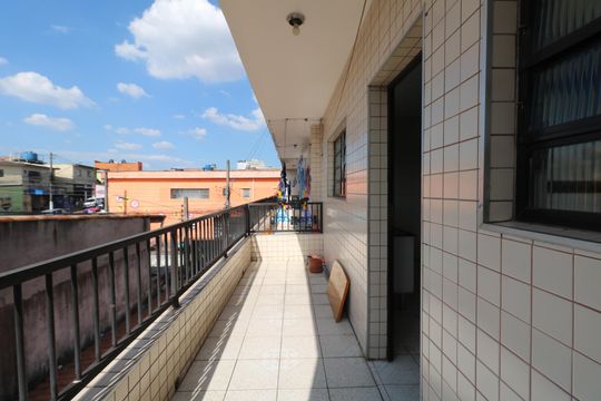 Varanda de apartamento à venda com 1 quarto, 60m² em Jardim Promissao, Diadema