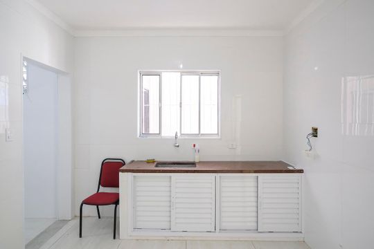 Cozinha de casa para alugar com 1 quarto, 55m² em São José, São Caetano do Sul