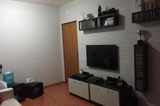 Sala de apartamento à venda com 2 quartos, 59m² em Vila Guararapes, Campinas