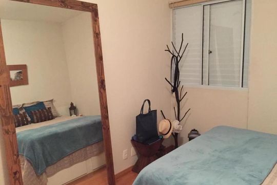 Quarto de apartamento à venda com 2 quartos, 59m² em Vila Guararapes, Campinas