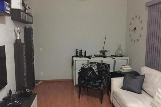 Sala de apartamento à venda com 2 quartos, 59m² em Vila Guararapes, Campinas