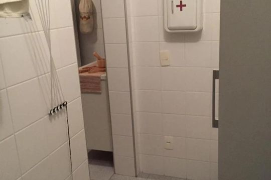 Area de serviço de apartamento à venda com 2 quartos, 59m² em Vila Guararapes, Campinas