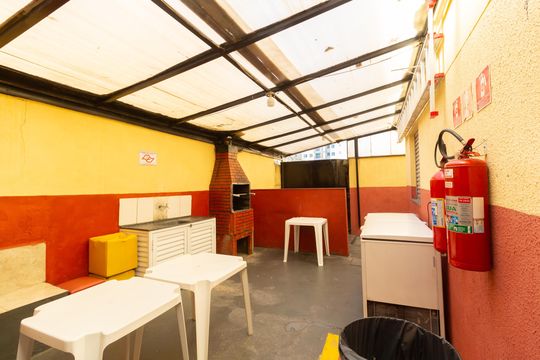 Área comum - Churrasqueira de apartamento à venda com 2 quartos, 60m² em Jardim Norma, São Paulo