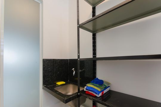 Área de Serviço de apartamento para alugar com 1 quarto, 45m² em Paraíso, São Paulo