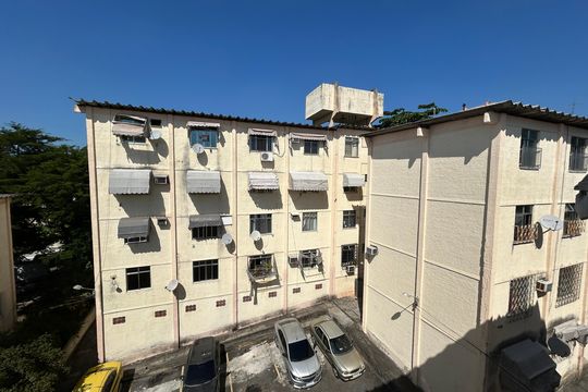 Vista da Sala de apartamento à venda com 2 quartos, 57m² em Tomas Coelho Rj, Rio de Janeiro
