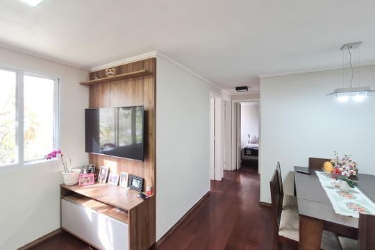 Sala de apartamento à venda com 3 quartos, 68m² em Demarchi, São Bernardo do Campo