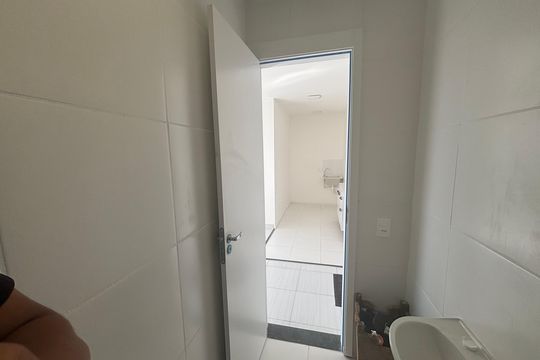 Banheiro de apartamento à venda com 2 quartos, 33m² em Vila Silvia, São Paulo