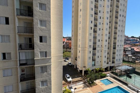 Quarto 2 Vista de apartamento à venda com 2 quartos, 46m² em Parque Jaçatuba, Santo André