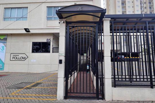 Fachada de apartamento à venda com 2 quartos, 46m² em Parque Jaçatuba, Santo André