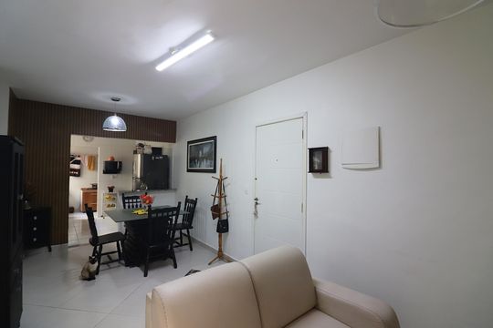 Sala  de apartamento à venda com 3 quartos, 107m² em Vila Euclides, São Bernardo do Campo
