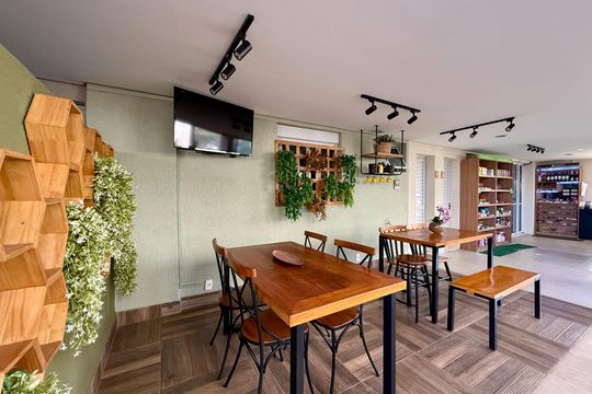 Área comum de apartamento à venda com 1 quarto, 49m² em Vila Gertrudes, São Paulo