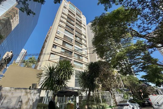 Fachada  de apartamento à venda com 1 quarto, 49m² em Vila Gertrudes, São Paulo