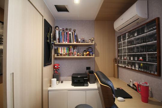 Escritório de apartamento à venda com 4 quartos, 196m² em Jardim Ampliacao, São Paulo