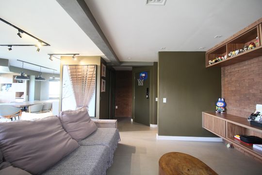 Sala de apartamento à venda com 4 quartos, 196m² em Jardim Ampliacao, São Paulo