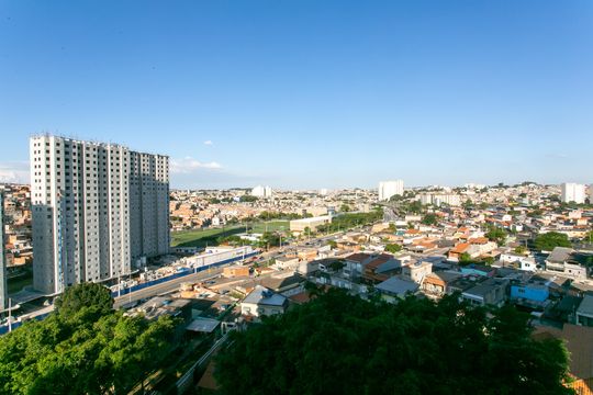 Vista do Quarto 2 de apartamento para alugar com 2 quartos, 48m² em Jardim Helena, São Paulo