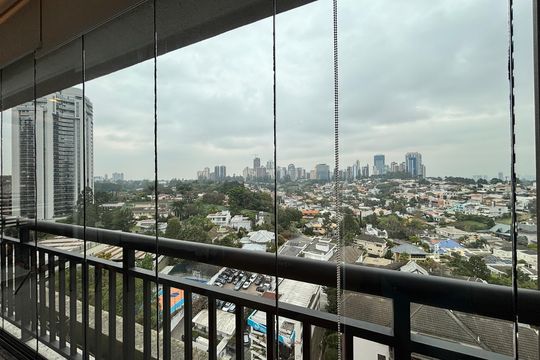 Varanda do Studio de apartamento para alugar com 1 quarto, 47m² em Empresarial 18 do Forte, Barueri