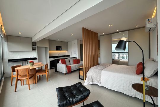 Apartamento para alugar com 1 quarto, 47m² em Empresarial 18 do Forte, Barueri
