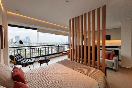 Apartamento para alugar com 1 quarto, 47m² em Empresarial 18 do Forte, Barueri