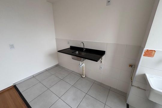 Cozinha de apartamento à venda com 2 quartos, 42m² em Vila Cosmopolita, São Paulo