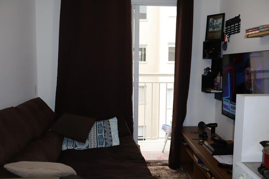 Sala de apartamento à venda com 1 quarto, 29m² em Vila Ema, São Paulo
