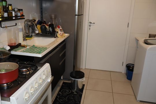 Cozinha e Área de Serviço de apartamento para alugar com 1 quarto, 29m² em Vila Ema, São Paulo