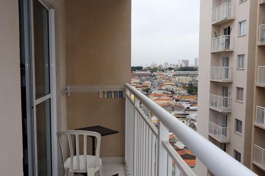 Varanda de apartamento para alugar com 1 quarto, 29m² em Vila Ema, São Paulo