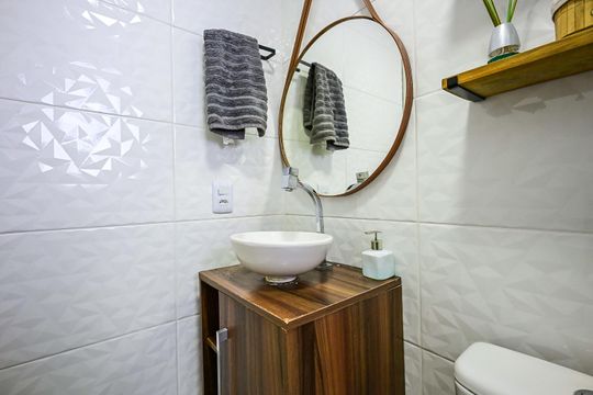 Banheiro de apartamento à venda com 2 quartos, 41m² em Jardim Taboao, São Paulo