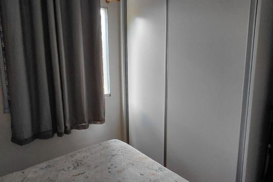 Quarto 1 de apartamento à venda com 2 quartos, 47m² em Vila Abaeté, Campinas