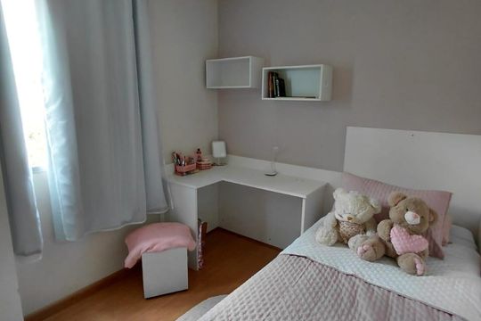 Quarto 2 de apartamento à venda com 2 quartos, 47m² em Vila Abaeté, Campinas