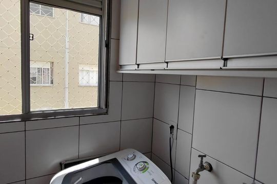 Área de serviço de apartamento à venda com 2 quartos, 47m² em Vila Abaeté, Campinas