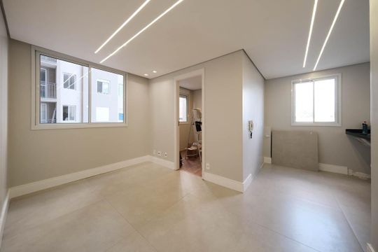 Sala/Cozinha de apartamento para alugar com 2 quartos, 34m² em Jardim Jaú (zona Leste), São Paulo