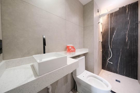 Banheiro de apartamento para alugar com 2 quartos, 34m² em Jardim Jaú (zona Leste), São Paulo