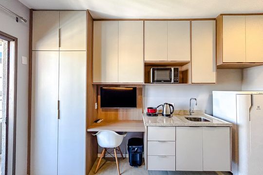 Studio de kitnet/studio para alugar com 1 quarto, 24m² em Tatuapé, São Paulo