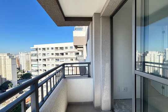 Varanda de apartamento para alugar com 2 quartos, 38m² em Vila Nova Conceição, São Paulo