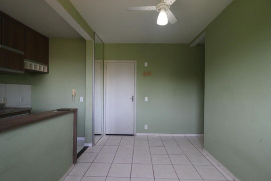 Sala de apartamento para alugar com 2 quartos, 48m² em Parque dos Lagos, Ribeirão Preto