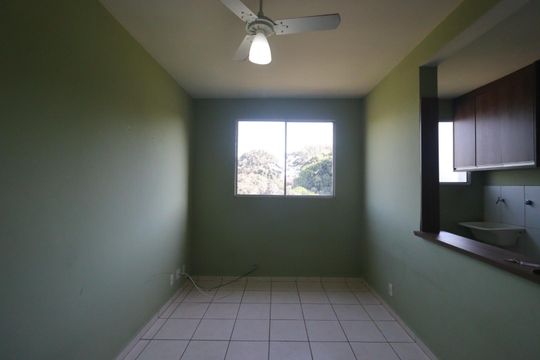 Sala de apartamento para alugar com 2 quartos, 48m² em Parque dos Lagos, Ribeirão Preto