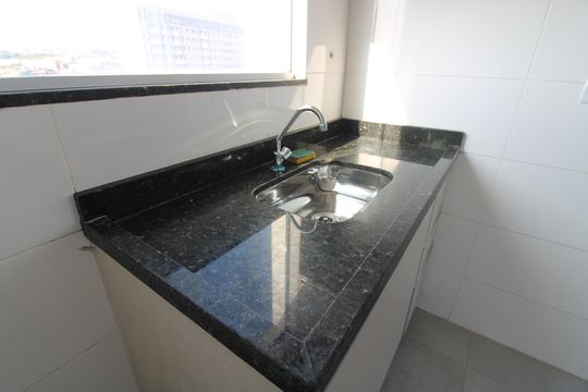 Cozinha de apartamento à venda com 2 quartos, 54m² em Vila Silvia, São Paulo