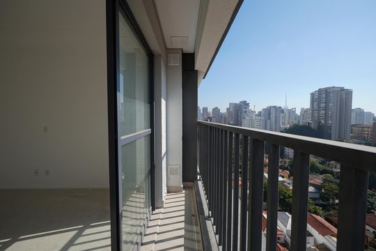 Varanda de kitnet/studio à venda com 1 quarto, 23m² em Vila Mariana, São Paulo