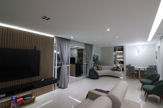 Sala  de apartamento à venda com 3 quartos, 156m² em Centro, São Bernardo do Campo