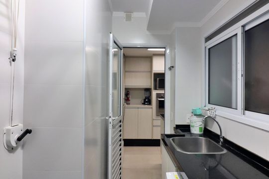 Área de Serviço de apartamento à venda com 3 quartos, 156m² em Centro, São Bernardo do Campo
