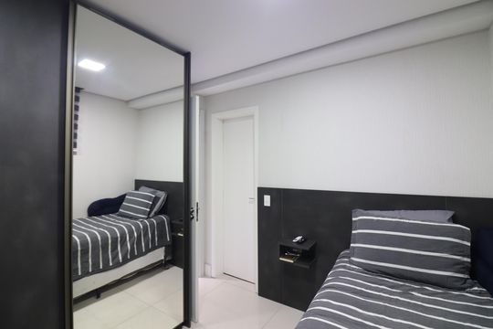 Suíte 2 de apartamento à venda com 3 quartos, 156m² em Centro, São Bernardo do Campo