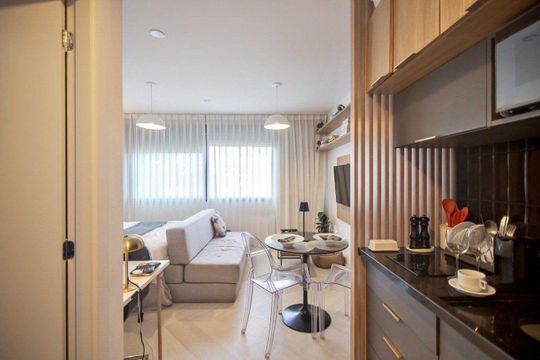 Studio de apartamento para alugar com 1 quarto, 35m² em Mont’Serrat, Porto Alegre